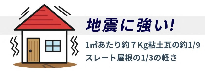 金属サイディングは軽量さを活かした地震対策にもぴったり